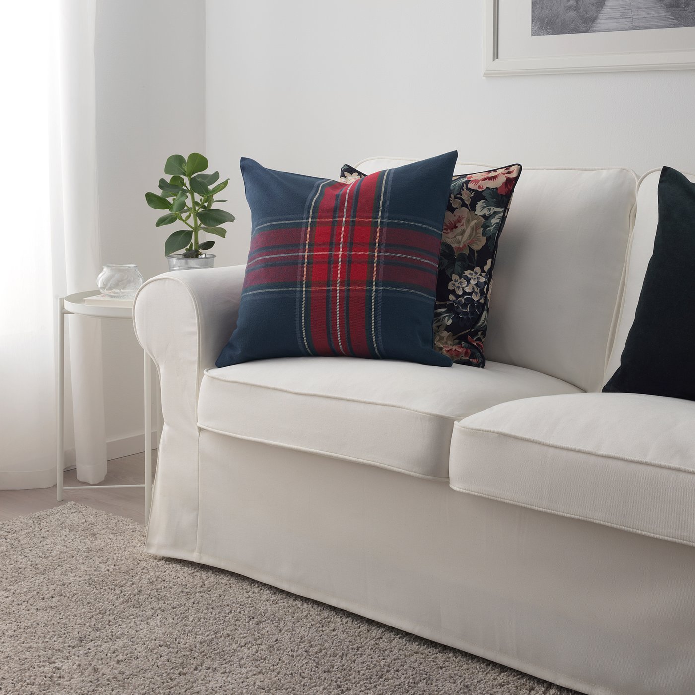 Coussin tartan ikea clearance
