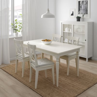 FRÖSÖN Housse pour coussin de chaise, beige, 44x44 cm - IKEA