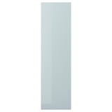 Panneau de recouvrement gris-bleu brillant KALLARP, forme rectangulaire, design moderne.