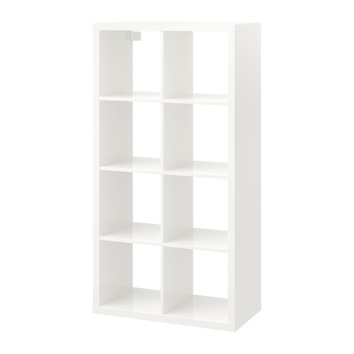 KALLAX Étagère - brillant blanc - IKEA