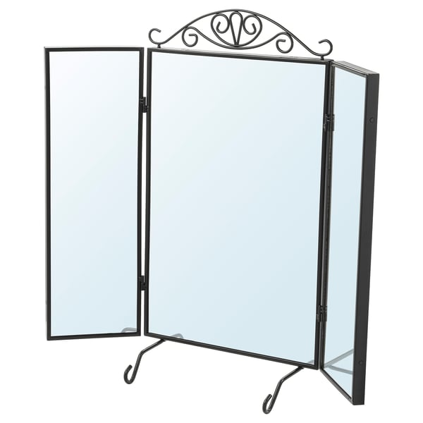 Karmsund Miroir De Table Noir 80x74 Cm Ikea