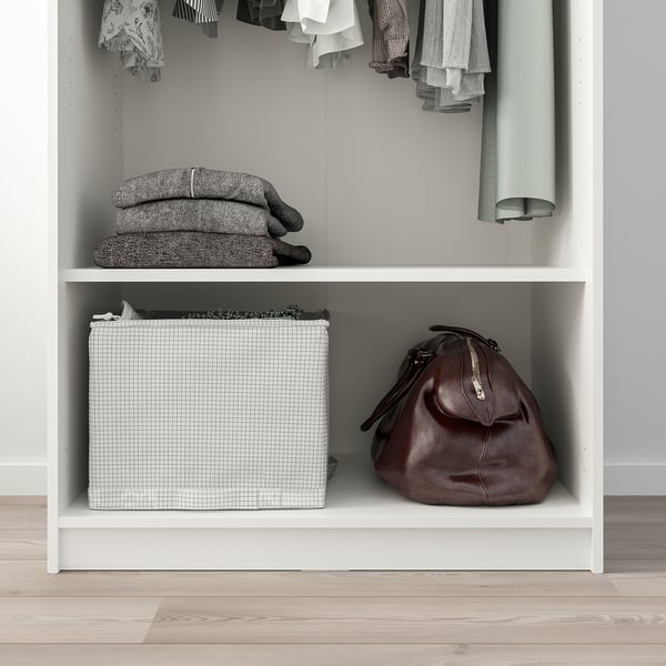 KLEPPSTAD Armoire 2 portes, blanc IKEA