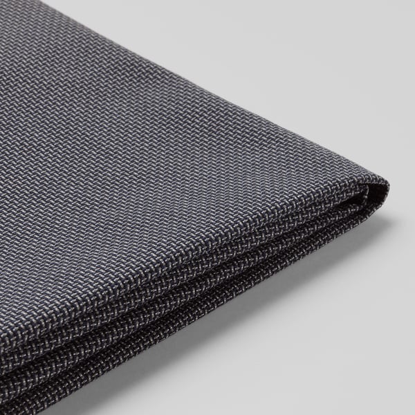 Klippan Housse Canape 2 Pl Kabusa Gris Fonce Ikea
