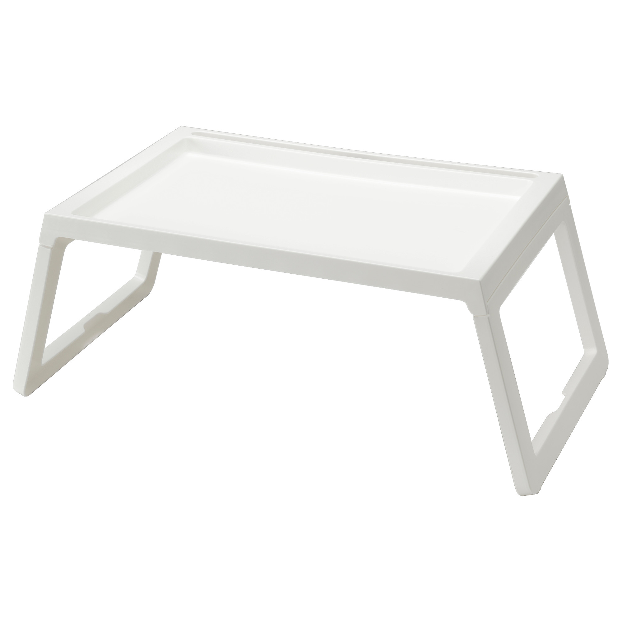 Plateau de service, plastique, 45,5 x 32 cm, blanc - Kesper | KitchenShop