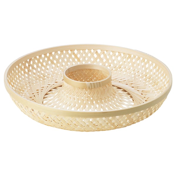 klyfta corbeille bambou materiau durable ikea