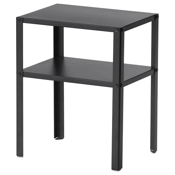 KNARREVIK Table chevet, noir, 37x28 cm IKEA