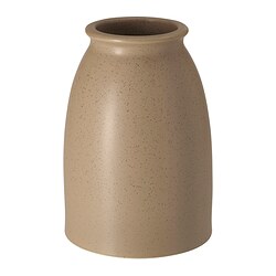 KOPPARBJÖRK Vase, brun clair, 21 cm