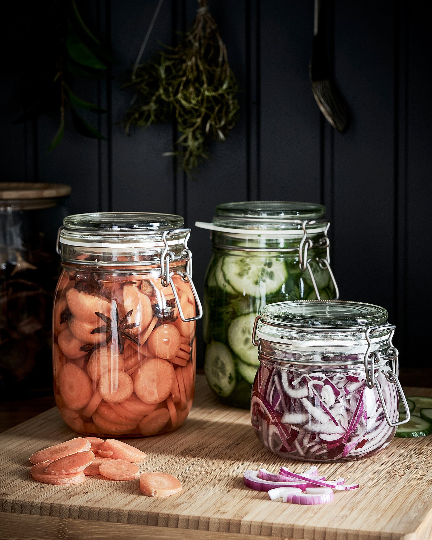 Korken Bocal Avec Couvercle Verre Transparent 0 5 L Ikea