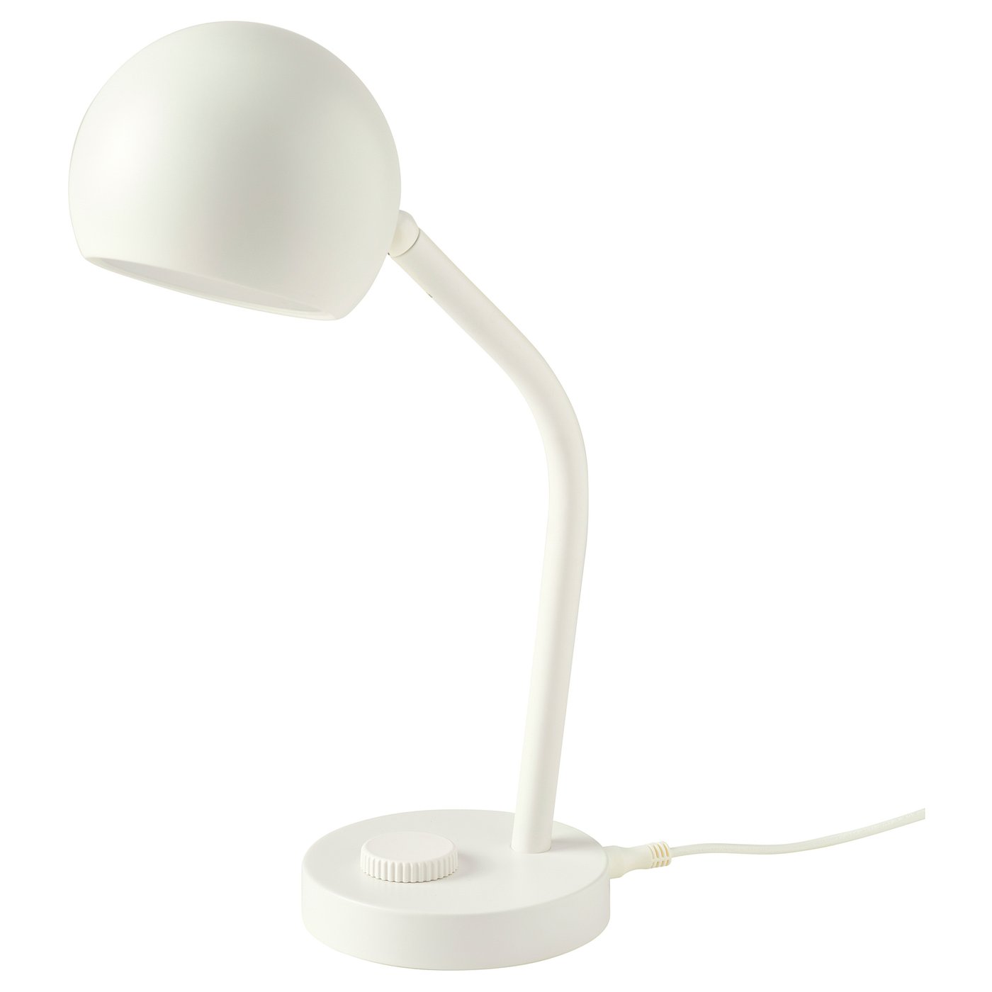KORVSNÖRE Lampe de bureau à LED - intensité lumineuse réglable/blanc
