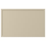 Façade d’armoire rectangulaire beige clair KRUKMAKARE, design moderne simple.