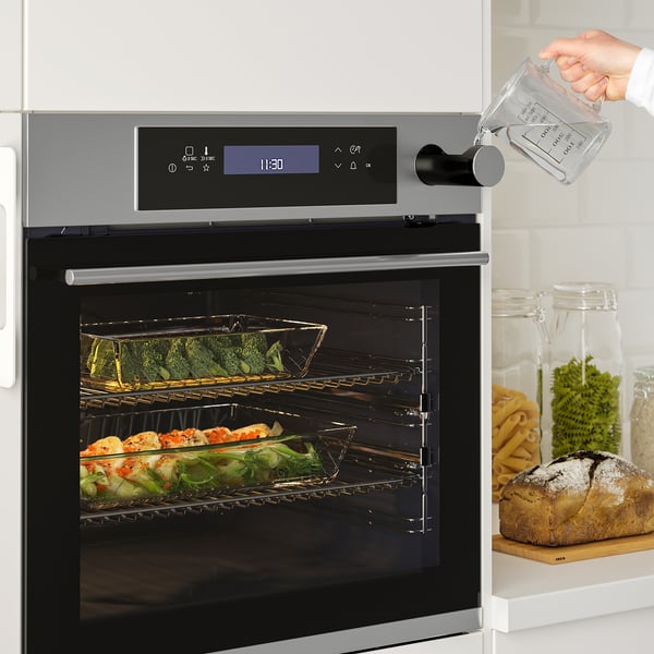 KULINARISK Four à air pulsé fonction vapeur, acier inoxydable IKEA