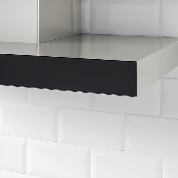 Kulinarisk Hotte Aspirante Murale Acier Inoxydable Verre Ikea