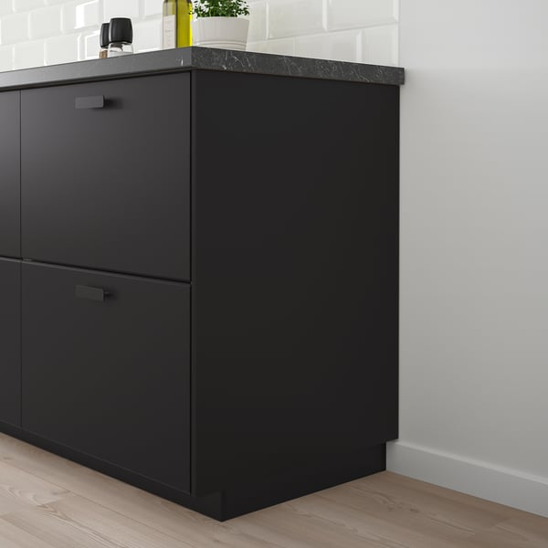 Pose Panneau De Finition Ikea Kungsbacka Panneau Lateral De Finition Anthracite 62x240 Cm Ikea