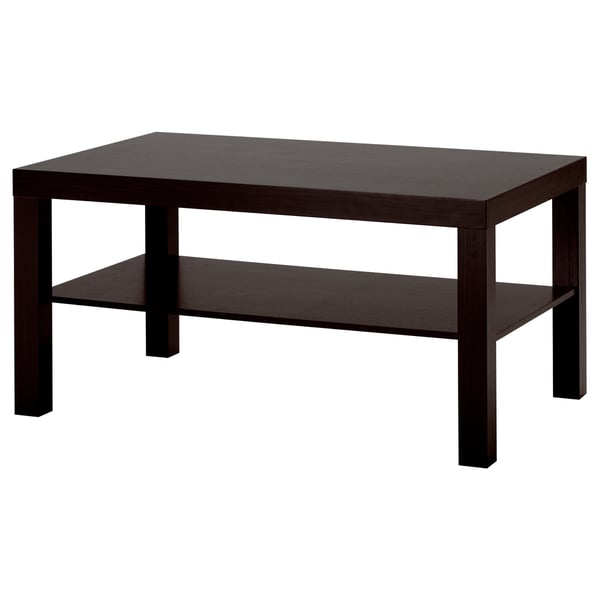 Lack Table Basse Brun Noir 90x55 Cm Ikea