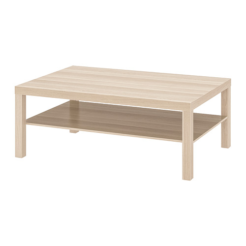 LACK Table basse effet chêne blanchi IKEA
