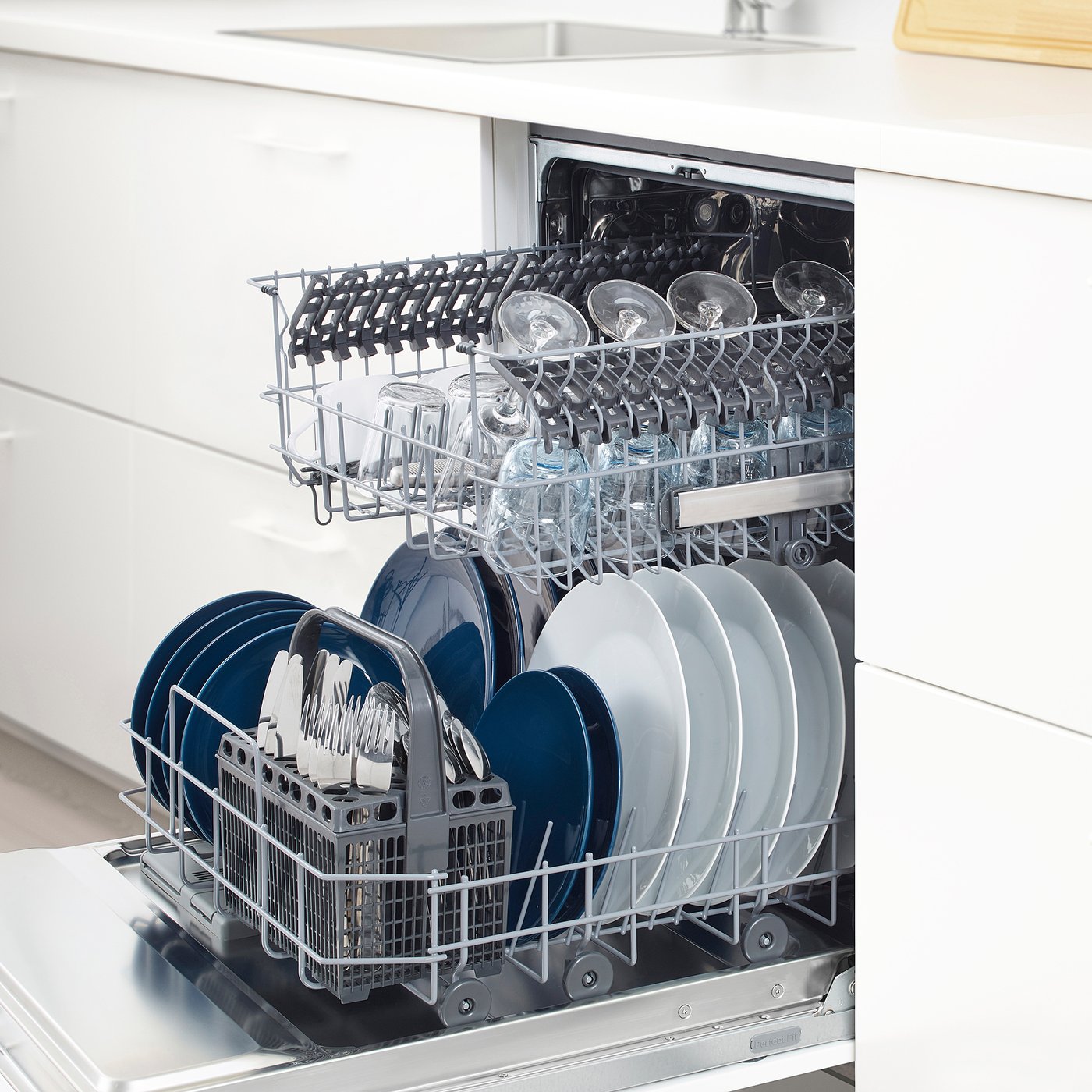 Porte Lave Vaisselle Ne Tient Pas Ouverte Lagan Lave Vaisselle Encastrable Blanc Ikea