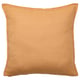 LAGERPOPPEL Housse de coussin jaune-beige, carrée, texturée, fermeture à glissière.