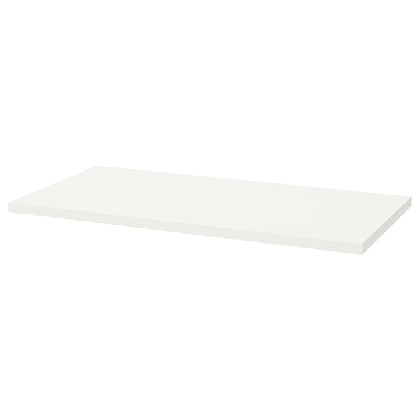LAGKAPTEN plateau rectangulaire blanc