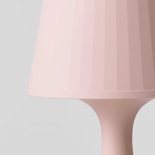 Lampan Lampe De Table Rose Clair 29 Cm Ikea