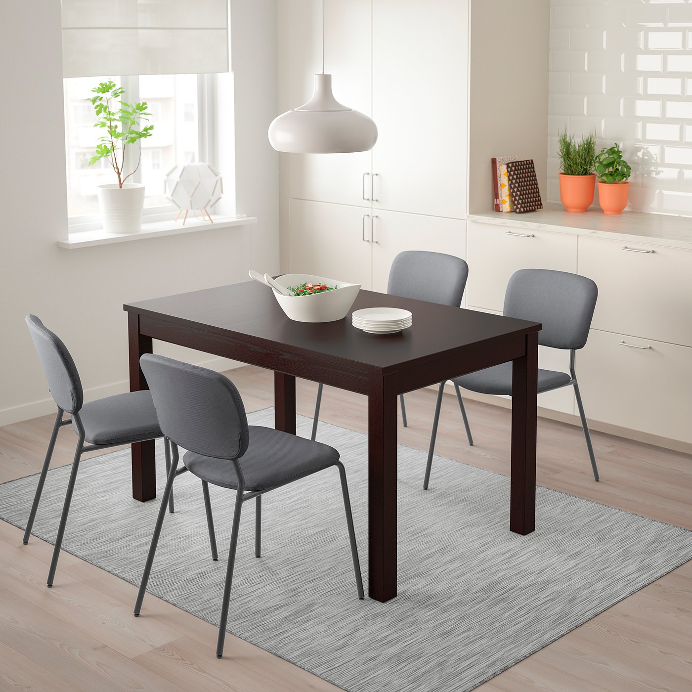 Laneberg Table Extensible Brun Ikea