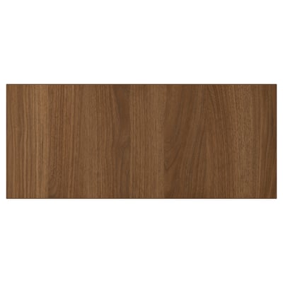 LAPPVIKEN Face de tiroir, brun/motif noyer, 60x26 cm