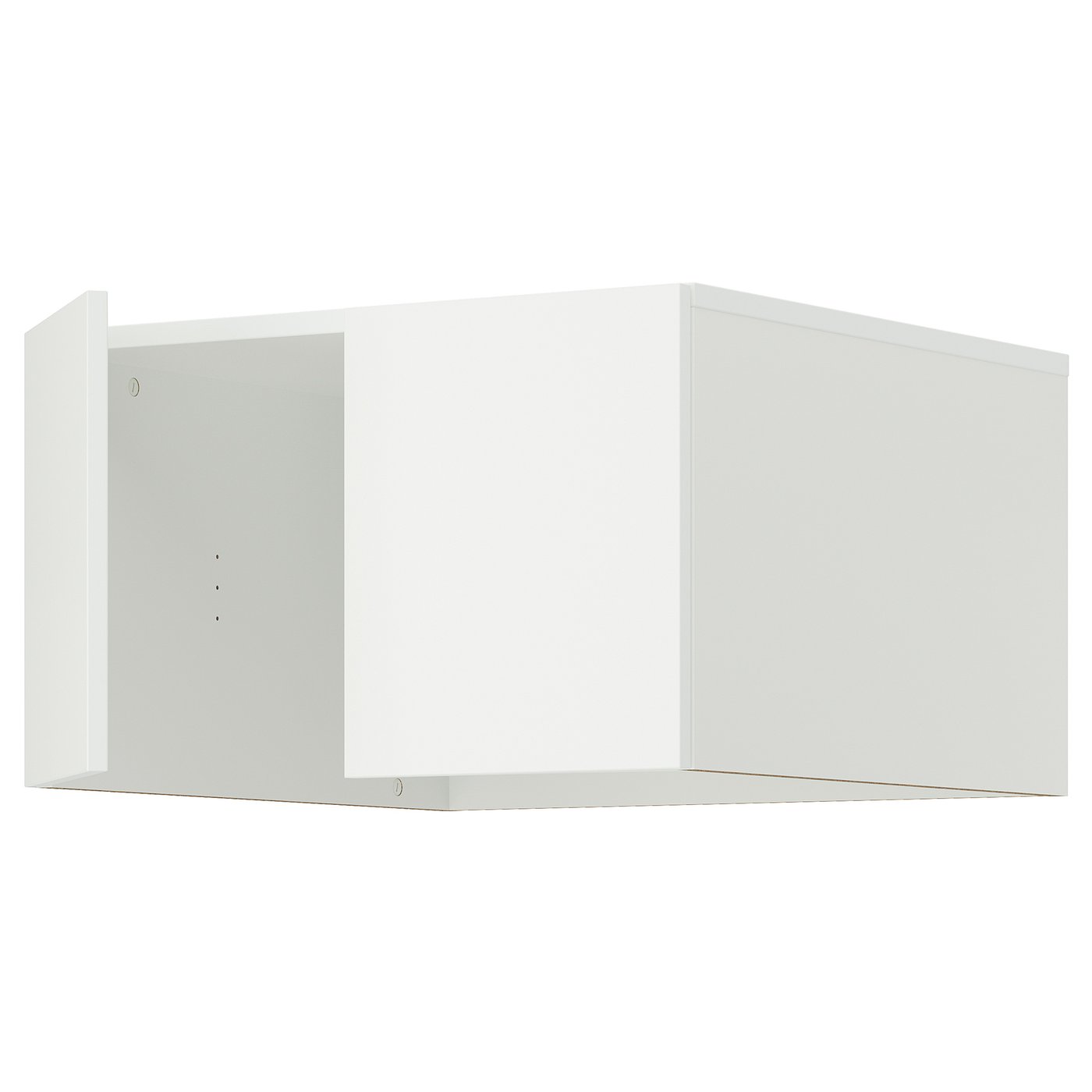 LASTARE Surmeuble avec portes - blanc 60x62x36 cm