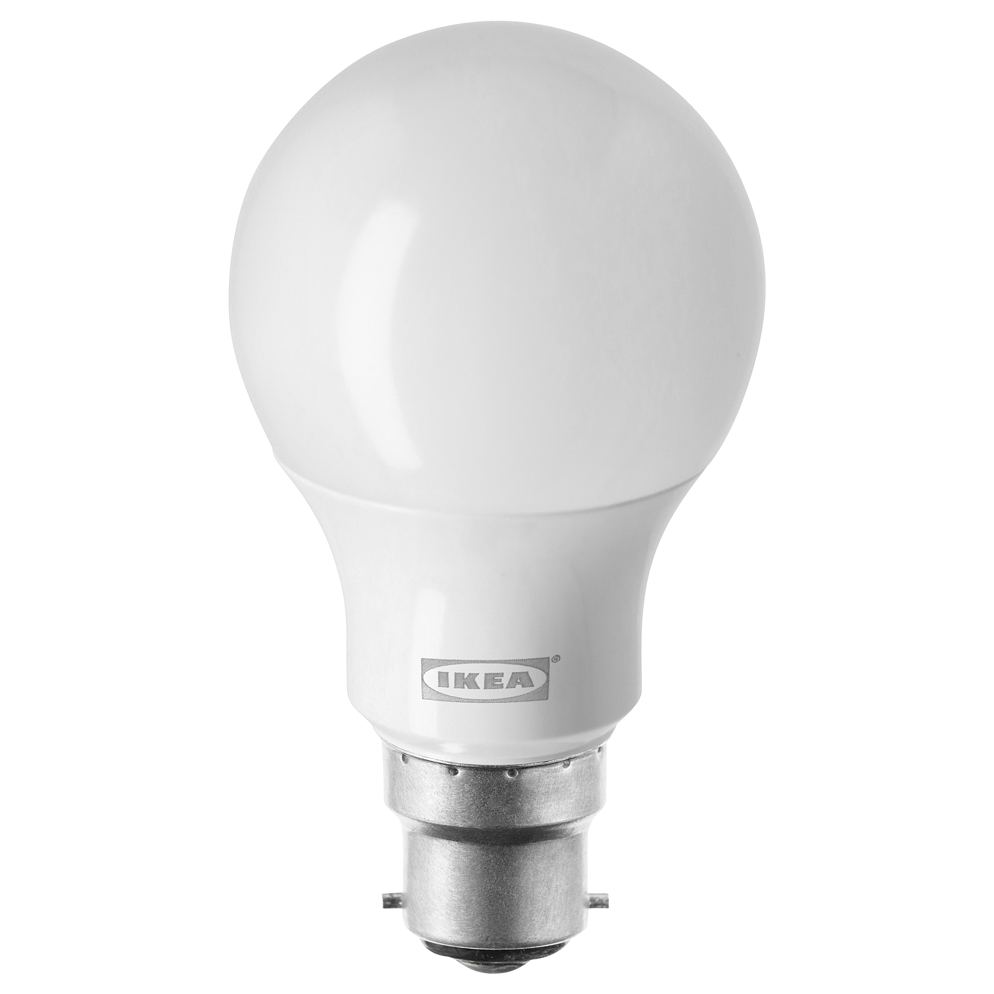 LEDARE Ampoule LED B22 806 lumen, lumière chaude/globe opalin IKEA