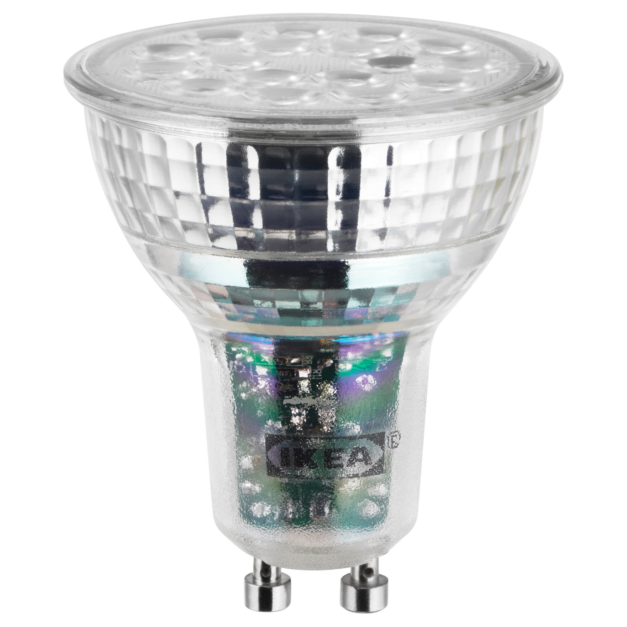 LEDARE Ampoule LED GU10 600 lumen, intensité réglable lumière chaude - IKEA