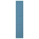 Porte bleue LERHYTTAN, rectangulaire avec cadre en bois et panneaux de placage.