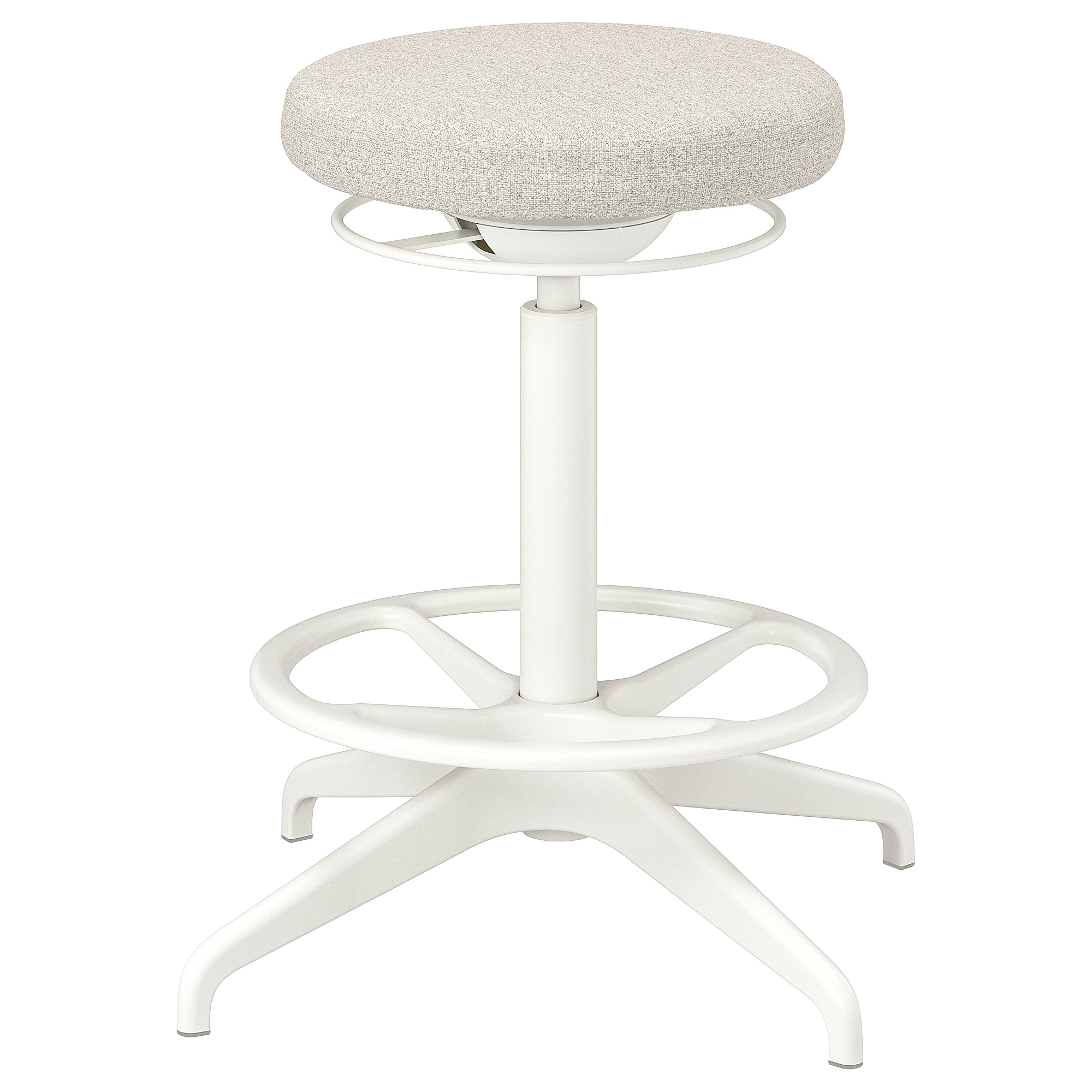 LIDKULLEN Tabouret assis/debout, Gunnared gris foncé IKEA