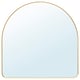 LINDBYN Miroir, couleur or, 80x80 cm