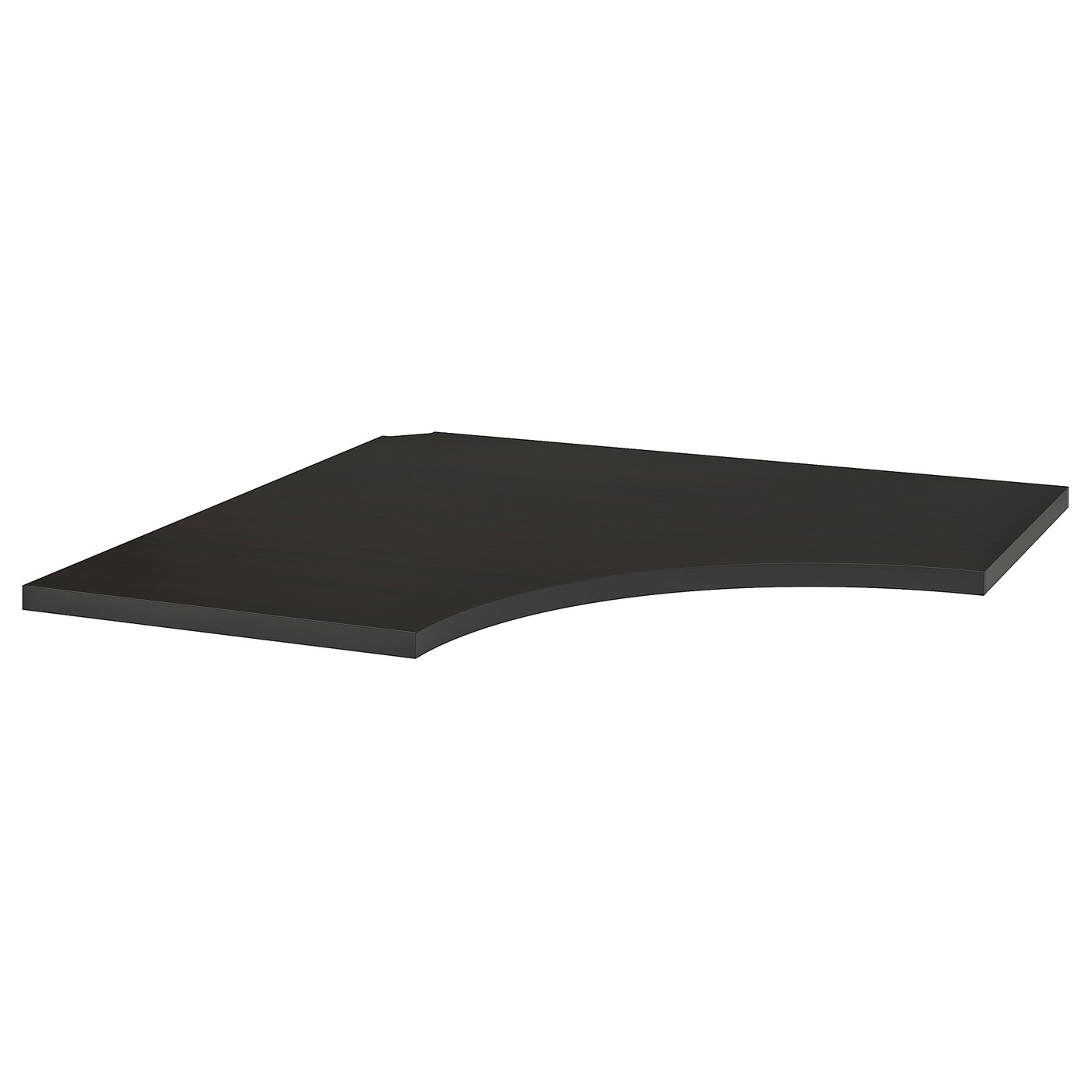 LINNMON Plateau de table angle, brun noir, 120x120 cm IKEA