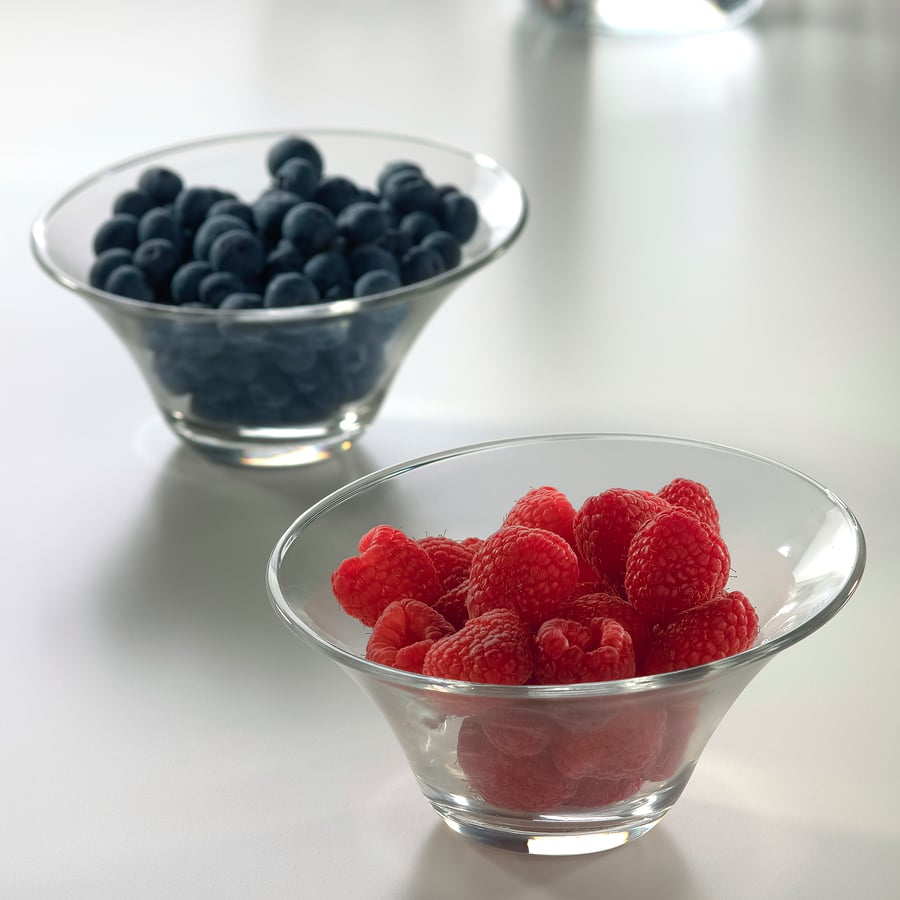 LOTSFISK coupe à dessert, verre transparent, 13 cm IKEA