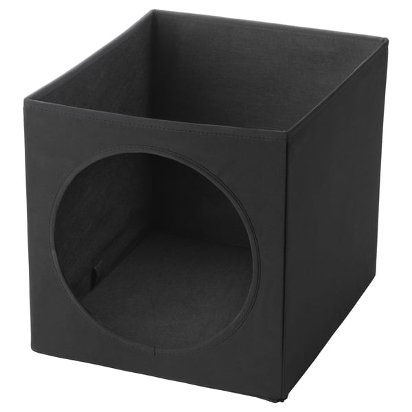 Lurvig Maison Pour Chat Noir Ikea