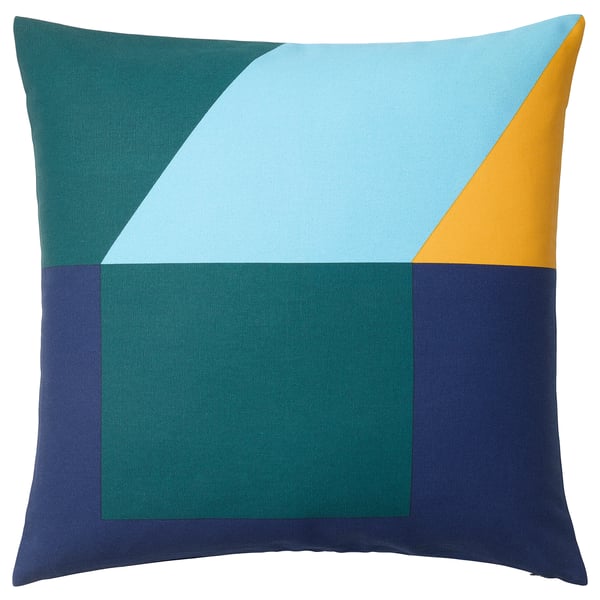 Majalisa Housse De Coussin Bleu Vert Jaune Ikea
