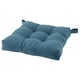 MALINDA Carreau de chaise, gris bleu, 40x38x7 cm