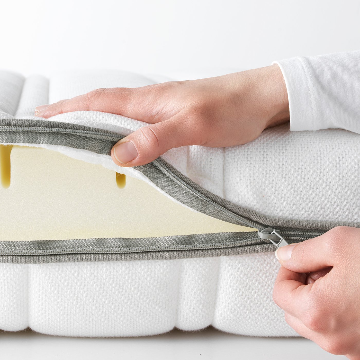 Malvik Matelas En Mousse Ferme Blanc 80x200 Cm Ikea