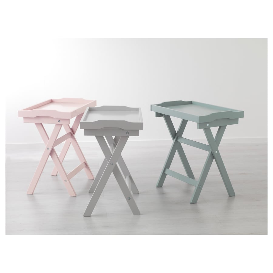 MARYD Table/plateau, vert, 58x38x58 cm, matériau durable IKEA