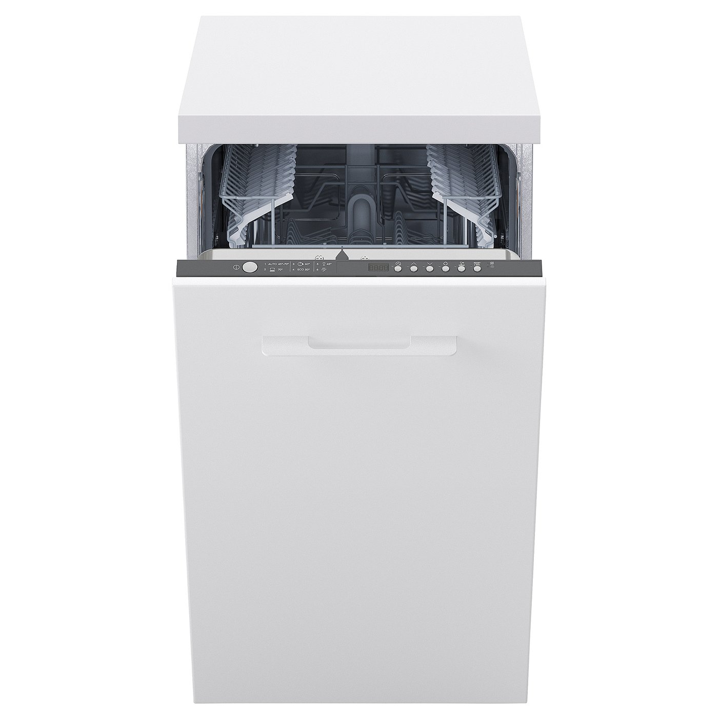 Machine à Laver La Vaisselle Petite Taille Medelstor Lave Vaisselle Encastrable Gris Ikea
