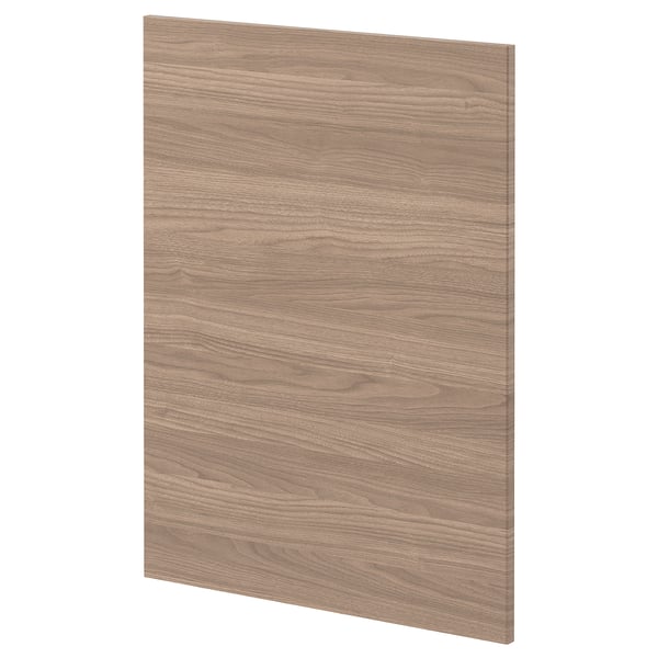 Panneau de cuisine METOD en bois brun, surface lisse en noyer, rectangulaire, design moderne.