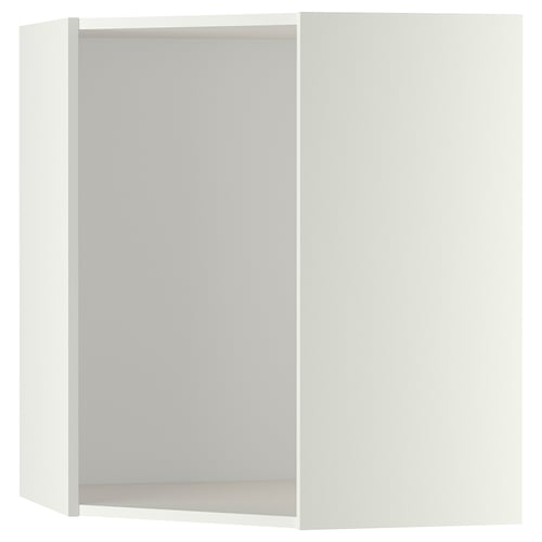 METOD Élément mural d'angle - blanc 68x37x80 cm