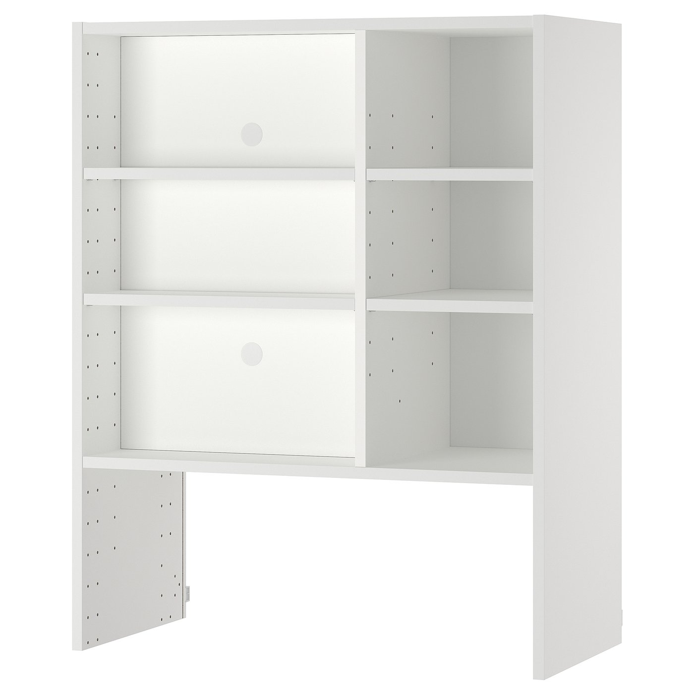 METOD Élément mural pour hotte intégrée - blanc 80x37x100 cm
