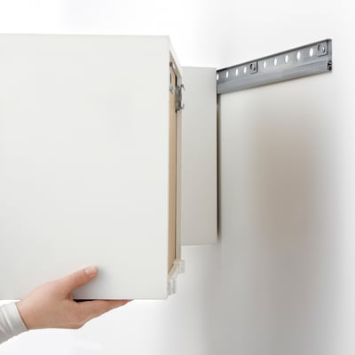 METOD Rail de suspension, acier zingué, 200 cm