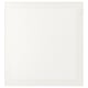 MÖRTVIKEN, métallique, blanc, carré, porte grillagée, design moderne.