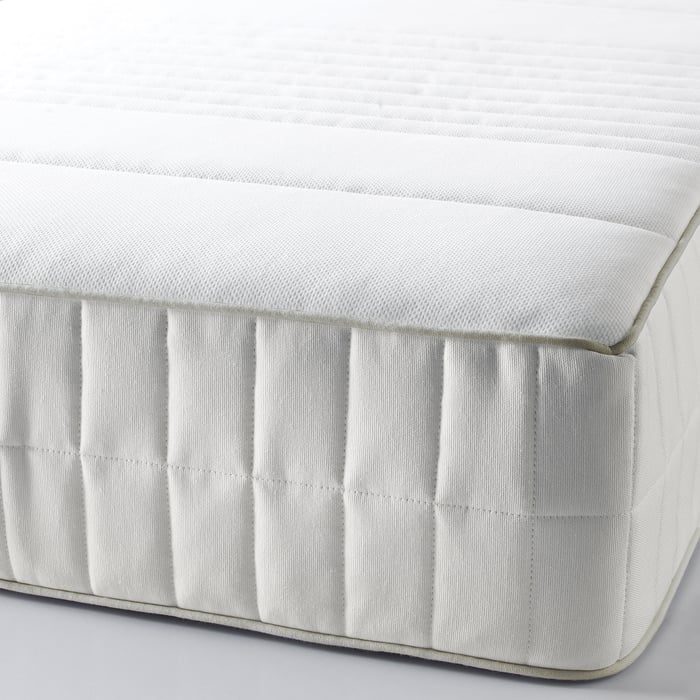 MYRBACKA Matelas latex, miferme, blanc, 140x200 cm IKEA MYRBACKA Matelas latex, miferme, blanc, 140x200 cm IKEA