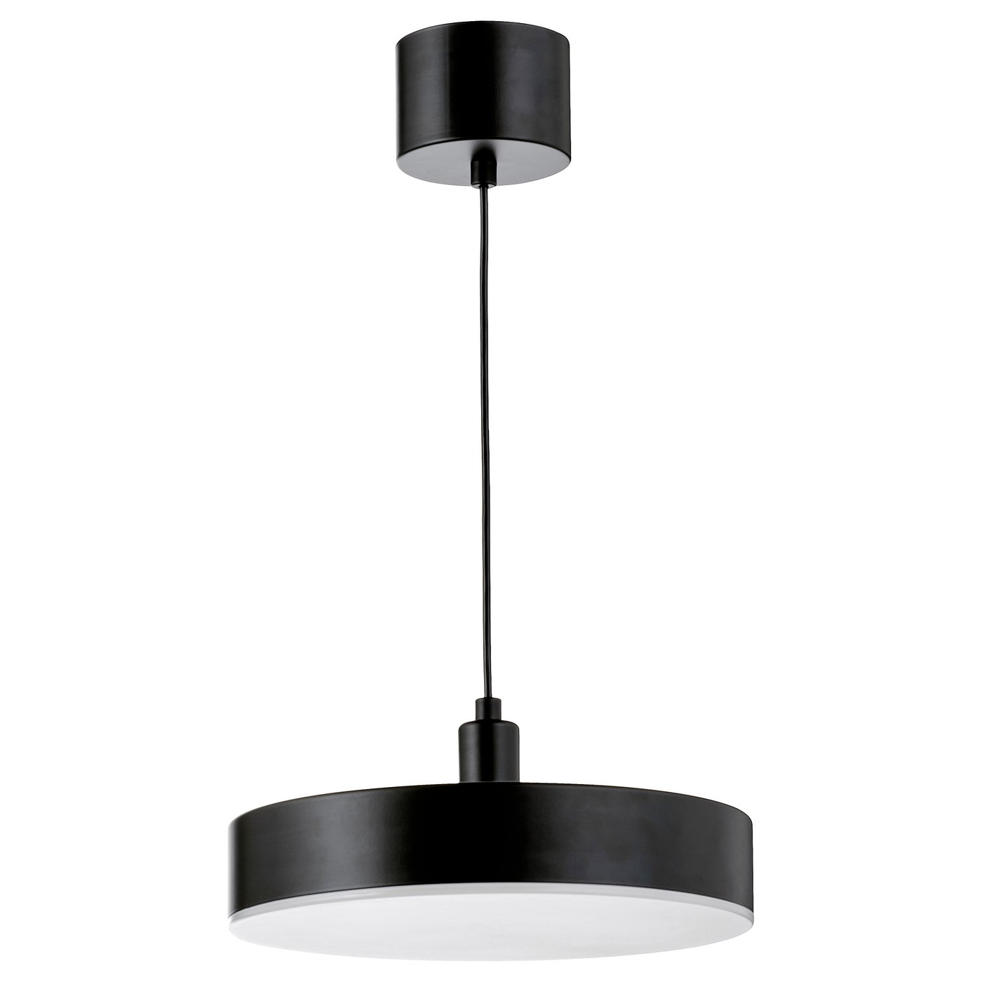 NYMÅNE Suspension LED - sans fil à variateur d'intensité spectre blanc/anthracite 38 cm