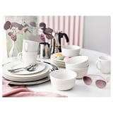 OFANTLIGT Petite assiette, blanc, 22 cm