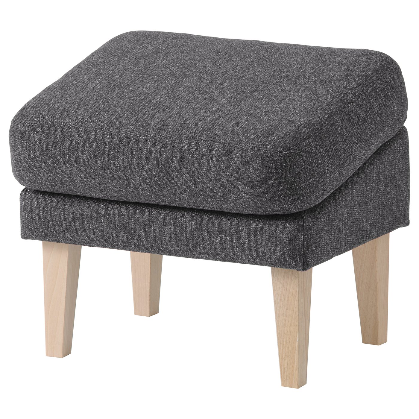 OMTÄNKSAM Reposepieds, incliné Gunnared gris foncé IKEA