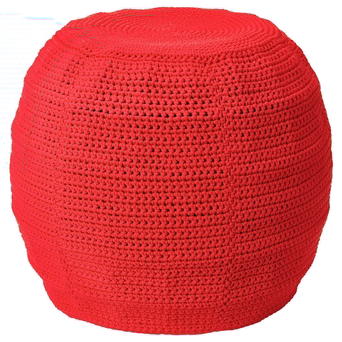 OTTERÖN / INNERSKÄR Pouf, int/extérieur, rouge IKEA