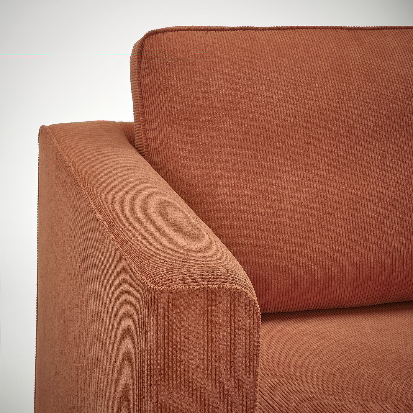 【Orange】LILLE SOFA 2P Modern 2 Seater Orange Velvet Sofa for Living Room, Office
